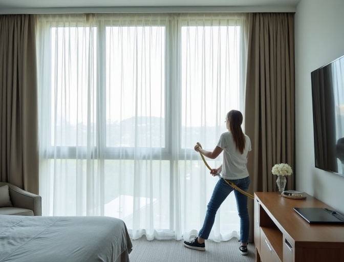Coochin Sheer Curtain Cleaning
